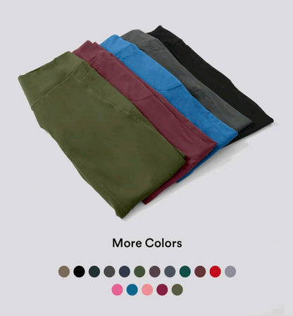 Halaran SoCinched High Waisted Tummy Control Side Pocket Shaping Training Leggings